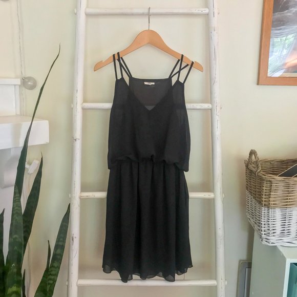 Tobi Black Square One Tank Dress - Picture 2 of 4